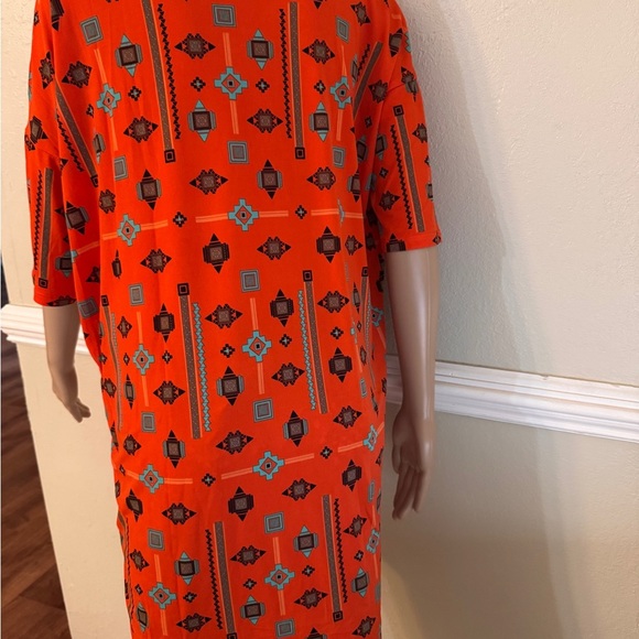 LULAROE IRMA BLOUSE AZTEK STYLE XS NWT - Picture 5 of 6